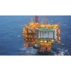 The Statfjord A platform in the North Sea. (Photo: Harald Pettersen / Equinor ASA)