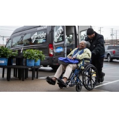 GoRides non-emergency medical transportation offers true on-demand service that is especially useful for those in wheelchairs or who have other special needs.