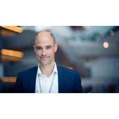 Stephen Bull, senior vice president for the wind and low carbon cluster of New Energy Solutions in Equinor. (Photo: Ole Jørgen Bratland)