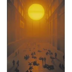 The Unilever Series 2003: Olafur Eliasson, The Weather Project. Photocredit: Marcus Leith and Andrew Dunkley, Tate Photography TATE 2019