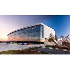 In Atlanta, Porsche Digital is using the facilities at the Porsche Cars North America head office.