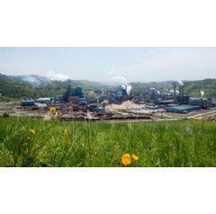Sappis Saiccor Mill located in Umkomaas, South Africa