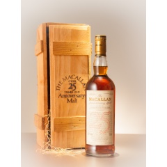 The Macallan Anniversary Malt 25-Year-Old
1 bottle per lot,
HK$45,000  65,000/ US$5,500  8,000