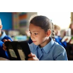 Young students at Layton Primary School are able to explore the fundamentals of coding with iPad.
