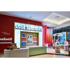 The all-new American Girl Doll Hospital available exclusively at the companys New York and Chicago retail locations.