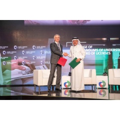 Saudi Aramco President & CEO Amin H. Nasser at the signing ceremony.