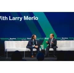 Bloombergs Drew Armstrong sits down with President and CEO of CVS Health Larry J. Merlo at Bloombergs The Year Ahead Summit 2019.