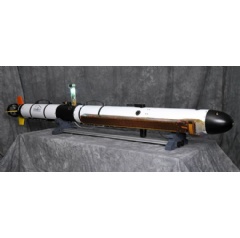 The Northrop Grumman SASTM (pronounced micro-sas) mounted on a L3Harris UUV