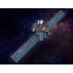 Maxar will build the Intelsat 40e geostationary communications satellite and integrate NASA’s TEMPO payload with it. Image: Maxar Technologies.