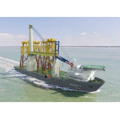 Wärtsilä’s comprehensive thruster solution will enable an existing hull to become the crane vessel Bokalift 2.