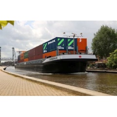Wärtsilä and its fellow ZES partners are committed to promoting emissions-free operations for inland waterway transport. Copyright: ZES.