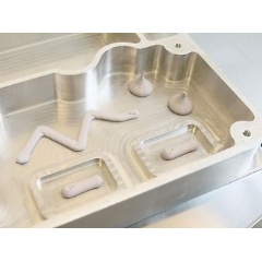 Result after a dispense trial of the Bergquist TGF 7000 with Bdtronic.