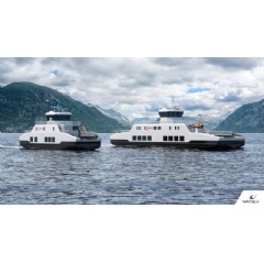 The two zero-emissions battery powered ferries have been custom designed for Boreal Sj by Wrtsil.