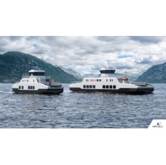 The two zero-emissions battery powered ferries have been custom designed for Boreal Sj by Wrtsil.