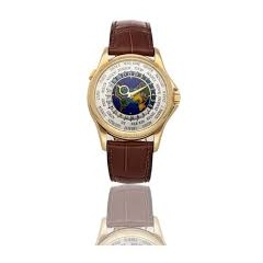 Patek Philippe

AN 18k gold automatic world time wristwatch with enamel dial, Ref. 5131J. Estimate: HK$600,000 - 800,000