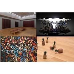 Image: Top row: Installation view of Mark Rothko: The Seagram Murals at Tate Britain. Courtesy Tate photography/ Mat Collishaw The Garden of Unearthly Delights 2009 (c) Mat Collishaw. Bottom Row: David Bomberg In The Hold 1913-14. (c) Tate