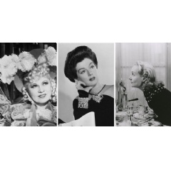 Mae West (My Little Chickadee | Edward F. Cline, USA, 1940); Rosalind Russell (Take a Letter, Darling | Mitchell Leisen, USA, 1942); Carole Lombard (Mr. and Mrs. Smith | Alfred Hitchcock, USA, 1941)