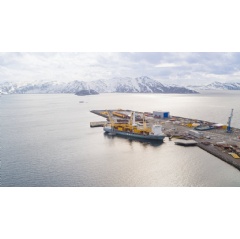 NorSea Polarbase south of Hammerfest. (Photo: yvind Gravs and Even Kleppa)
