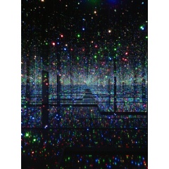 Yayoi Kusama
Infinity Mirrored Room - Filled with the Brilliance of Life 2011/2017
Tate
Presented by the artist, Ota Fine Arts and Victoria Miro 2015, accessioned 2019
 YAYOI KUSAMA