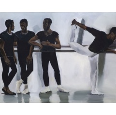 Lynette Yiadom-Boakye A Concentration 2018 Carter Collection  Courtesy of Lynette Yiadom-Boakye