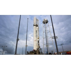 For the NG-16 mission, the Cygnus spacecraft will launch aboard the company’s Antares rocket, carrying approximately 8,200 pounds of supplies, equipment and experiments... (see complete caption below)