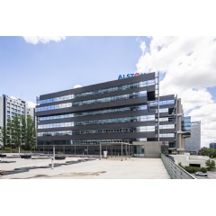 Alstoms headquarter office in Madrid, Spain.