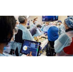 Trauma teams at Cohen Children’s Medical Center train using the T6 app on iPad, which assists with emergency cases.