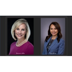 Photo right Shannon Leffler and left Raziel Bravo