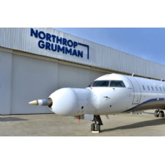 The Northrop Grumman A2/AD missile mission computer and sensors integrated on test aircraft. (Northrop Grumman photo)
