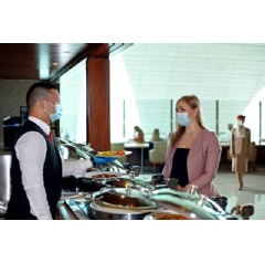 Customers to enjoy gourmet dining with premium beverages at Emirates dedicated lounges