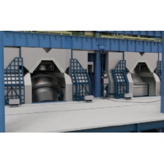 3D-image of converters by Primetals Technologies for JSW, India.