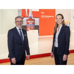 Carsten Knobel, Chief Executive Officer, and Dr. Simone Bagel-Trah, Chairwoman of the Supervisory Board and Shareholders Committee