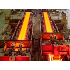 olakoğlus 2-strand slab caster at its world record-setting plant in Dilovası, Turkey.