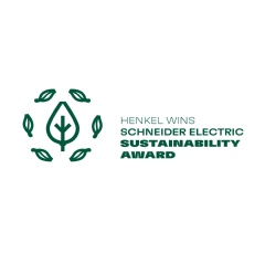 Henkel has been recognized with the prestigious Schneider Electric Sustainability Award