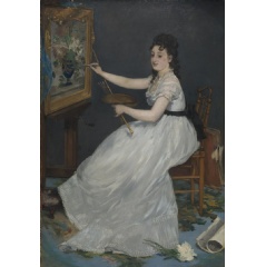Image: Edouard Manet, Eva Gonzals, 1870