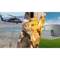 Left: The Optionally Piloted Black Hawk® Helicopter Equipped With Sikorsky’s MATRIX™ Technology Demonstrated Logistics/Resupply Missions Without Pilots And Crew On Board To The U.S. Army. Middle: (see complete= caption below)