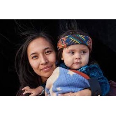 Johns Hopkins:
Children are the embodiment of wonder, joy and hope for the future. The Family Spirit program weaves together strengths-based home-visiting education and Indigenous cultural practices for families (see complete caption below)