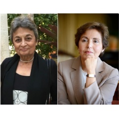 Left to right: Vidya Dehejia, Glru Necipoğlu