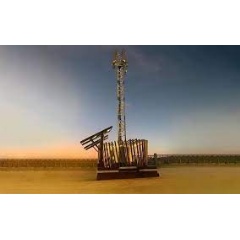 Wireless network tower made of Fiber Reinforced Polymer in Egypt