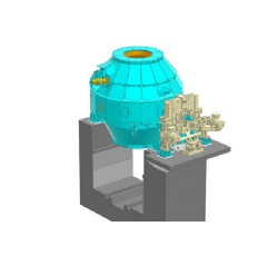 Primetals Technologies will supply two LD converters (BOFs) to ArcelorMittal Monlevade, one of them pictured here as a 3D rendering.