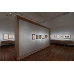 Image of the exhibition gallery From Pencil to Burin. Photo  Museo Nacional del Prado.