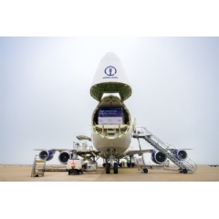 747-8F Inspire with open nose cargo door front
 2023 Kuehne+Nagel. All rights reserved.