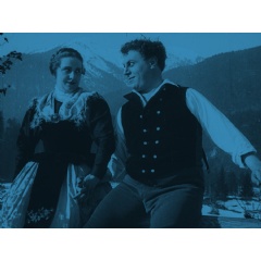 Henny Porten and Emil Jannings in Kohlhiesels Daughters by Ernst Lubitsch