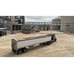 Cargill’s newly expanded soybean processing plant in Sidney, Ohio The upgraded facility benefits farmers by nearly doubling the unload capacity