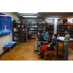 WHO / NOOR / Sebastian Liste
Library and game room at National Medical Research Center for Pediatric Hematology, Oncology and Immunology, Moscow