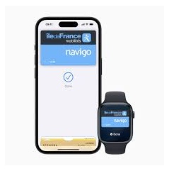 Riders can buy passes from the Île-de-France Mobilités iOS app or directly from Apple Wallet, and use an iPhone or Apple Watch to tap and ride.