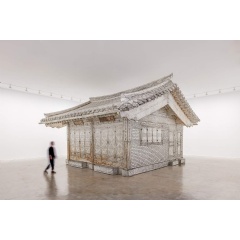 Do Ho Suh, Rubbing/Loving Project: Seoul Home, 2013-2022. Installation view at Museum of Contemporary Art Australia, Sydney, Australia. Photography by Sebastian Mrugalski. (see complete caption below)
