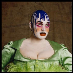 Fergus Greer, Leigh Bowery Session I Look 2 1988  Fergus Greer. Courtesy Michael Hoppen Gallery.