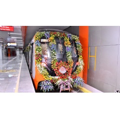 Kanpurs metro trainsets are built 100% in India at Alstoms Savli facility