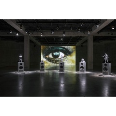 Installation Photography: Infinities Commission: Christelle Oyiri: In a perpetual remix where is my own song? Tate Modern, 2025  Tate Photography (Joe Humphreys).